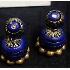 Handpainted Terracotta Jewellery – Ear rings